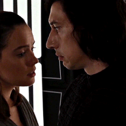 Rey and Ben Solo